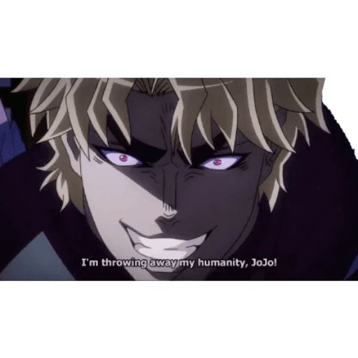 Sticker «Dio Brando-6»