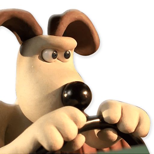 Sticker «Wallace and Gromit-8»