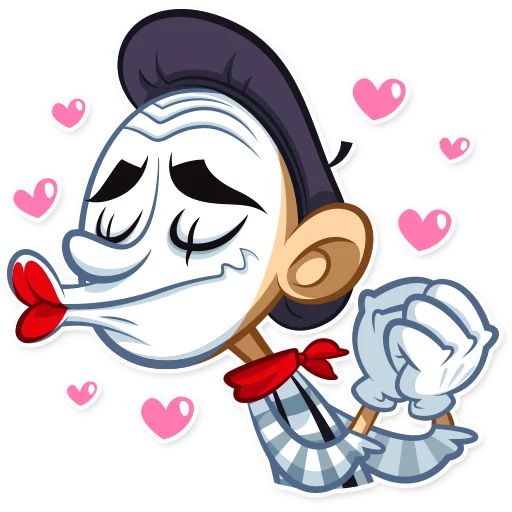 Sticker «Mike The Mime-2»