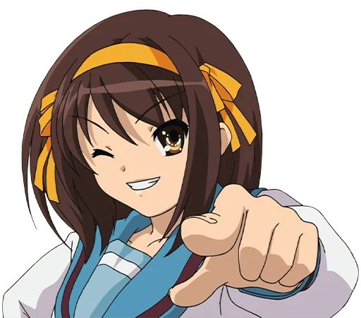 Sticker «Haruhi Suzumiya-1»