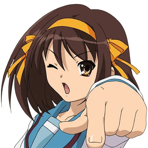 Sticker «Haruhi Suzumiya-9»