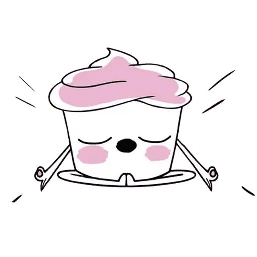 Sticker «Cupcake-1»