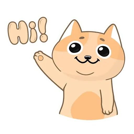Sticker «Happy Cat-1»