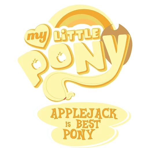 Sticker «Applejack-2»