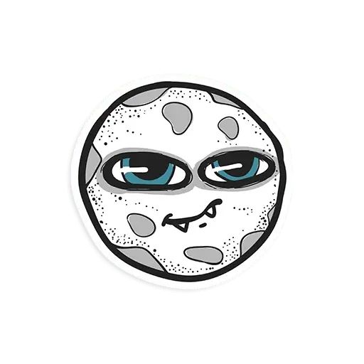 Sticker «Moona-5»
