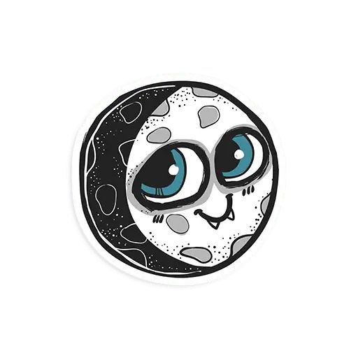 Sticker «Moona-7»