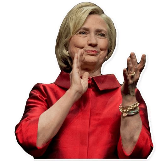 Sticker «Hillary Clinton-1»