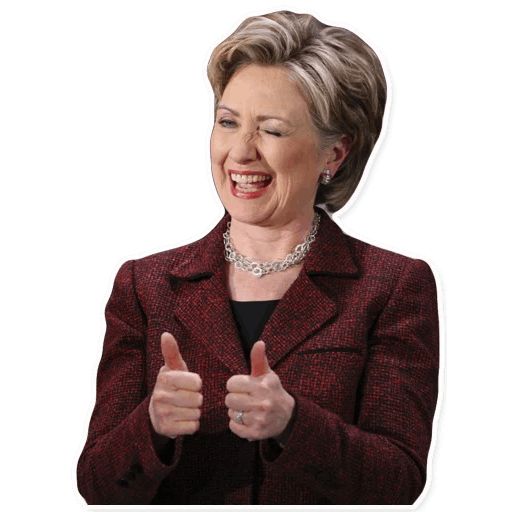 Sticker «Hillary Clinton-2»