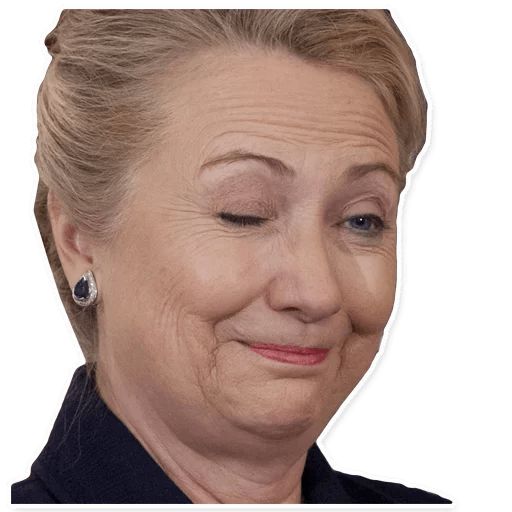 Sticker «Hillary Clinton-4»