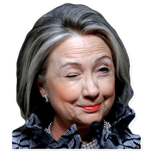 Sticker «Hillary Clinton-5»