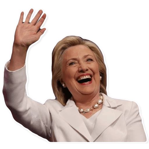 Sticker «Hillary Clinton-6»