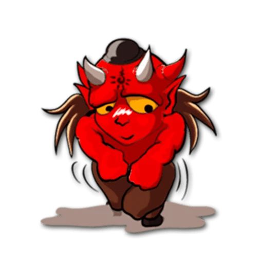 Sticker «Red Devil-10»