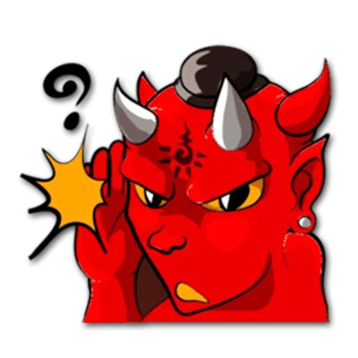 Sticker «Red Devil-11»