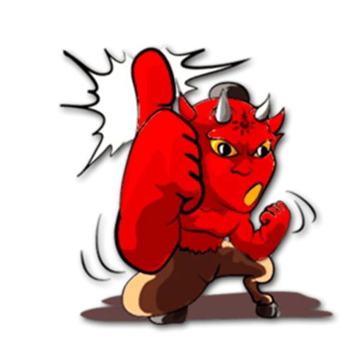 Sticker «Red Devil-3»