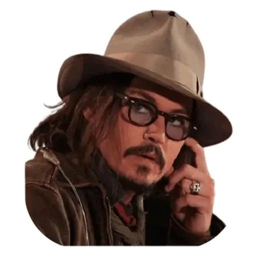 Sticker «Johnny Depp-1»