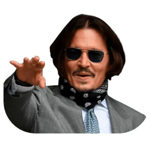 Sticker «Johnny Depp-10»