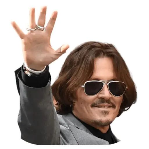 Sticker «Johnny Depp-12»