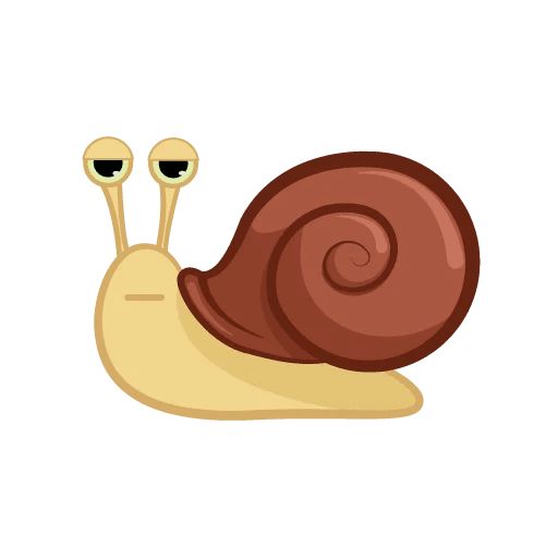 Sticker «Cute Snail-2»