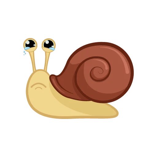 Sticker «Cute Snail-5»