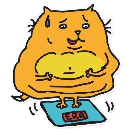 Sticker «Mr.Fat-6»