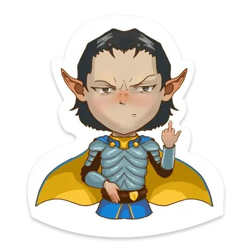 Sticker «Elves-6»