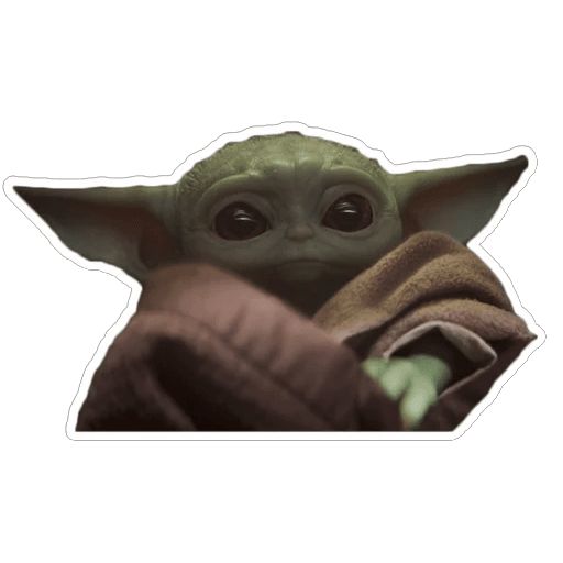 Sticker «Baby Yoda-1»