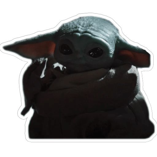 Sticker «Baby Yoda-12»