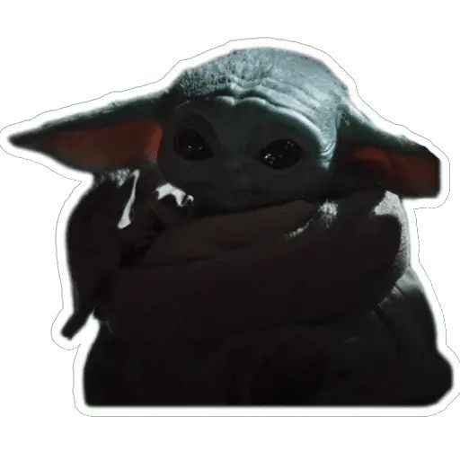 Sticker «Baby Yoda-12»