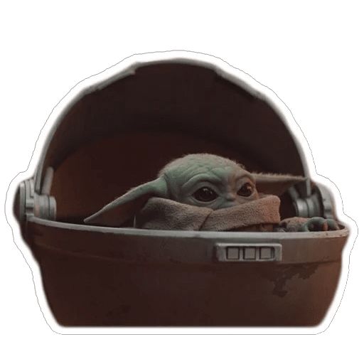 Sticker «Baby Yoda-2»
