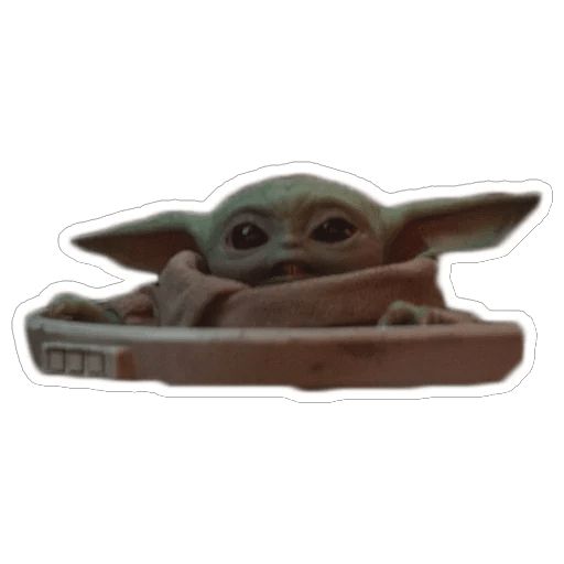 Sticker «Baby Yoda-3»