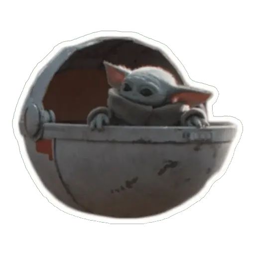 Sticker «Baby Yoda-5»