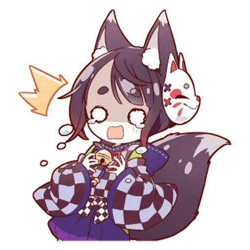 Sticker «Kitsune Danshi-5»