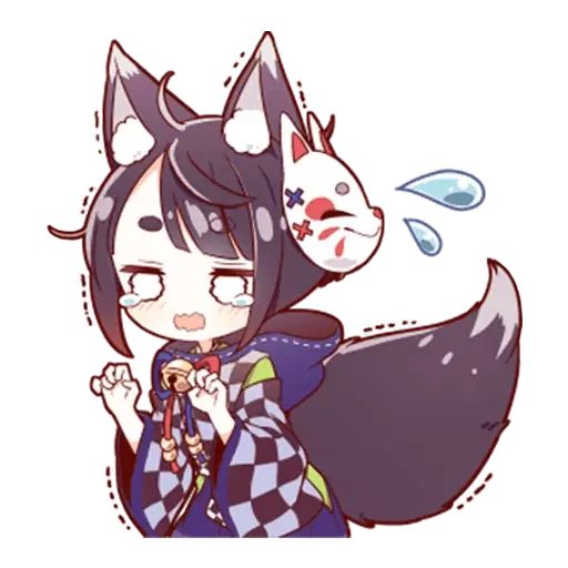 Sticker «Kitsune Danshi-6»