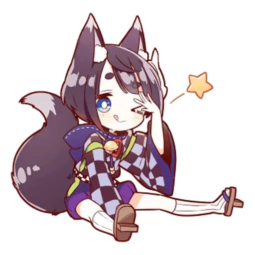 Sticker «Kitsune Danshi-9»