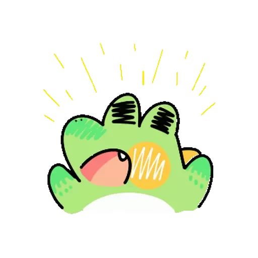Sticker «Sweet Croc-12»