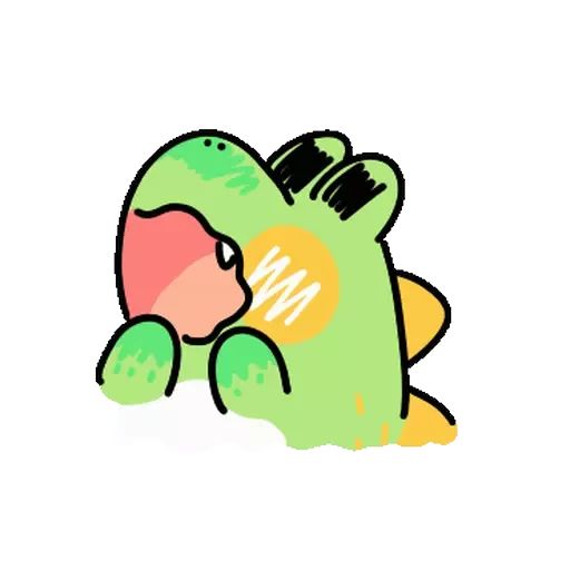 Sticker «Sweet Croc-3»