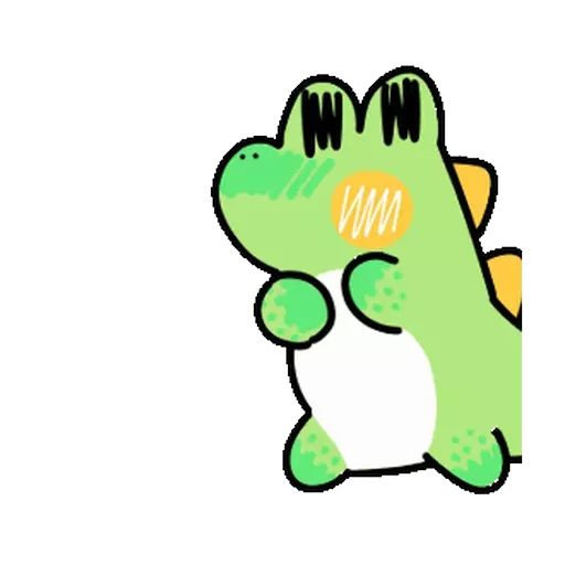 Sticker «Sweet Croc-5»