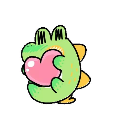 Sticker «Sweet Croc-7»