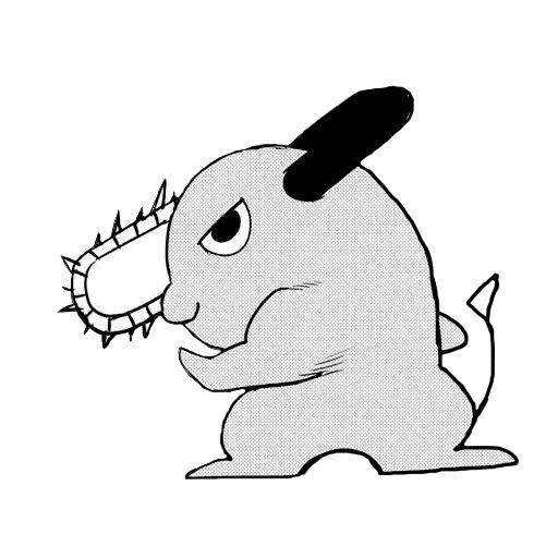 Sticker «Chainsaw Man-1»