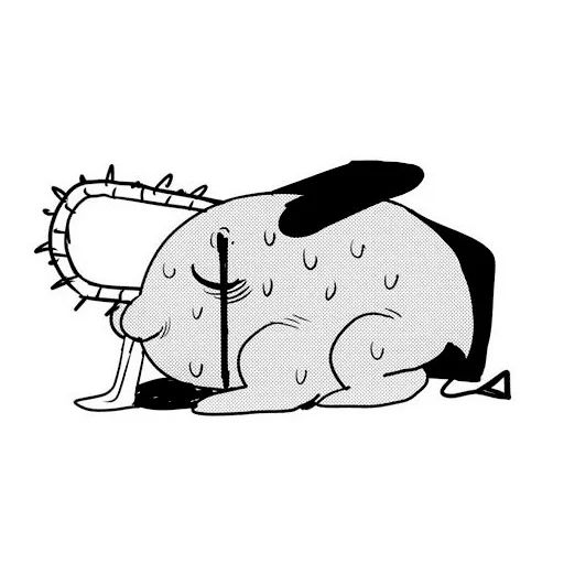 Sticker «Chainsaw Man-11»