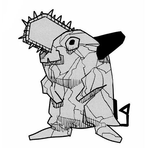 Sticker «Chainsaw Man-4»