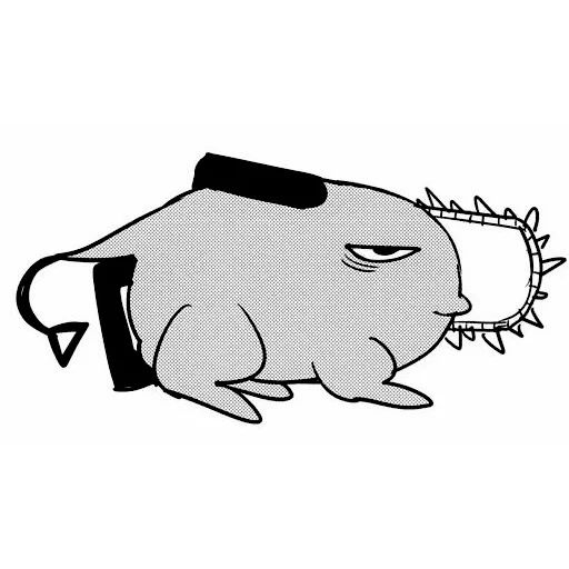 Sticker «Chainsaw Man-5»