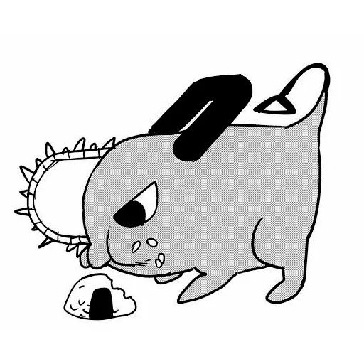 Sticker «Chainsaw Man-7»