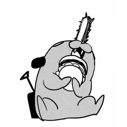 Sticker «Chainsaw Man-9»