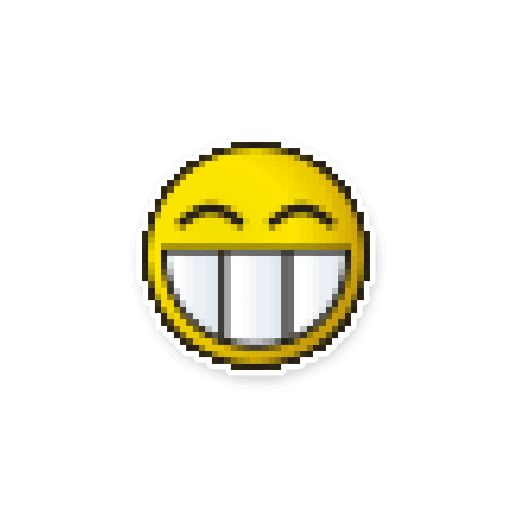 Sticker «QIP smiles-8»