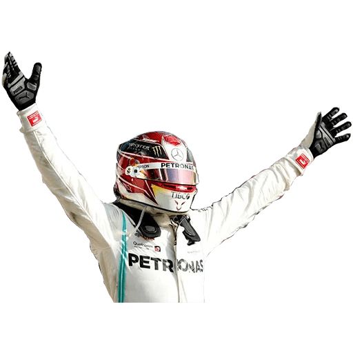 Sticker «Lewis Hamilton-11»