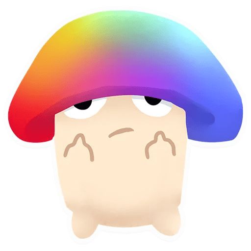 Sticker «Mushroom-1»