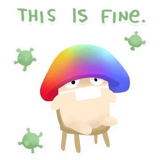 Sticker «Mushroom-11»