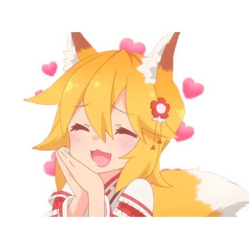 Sticker «The Helpful Fox Senko-san-2»