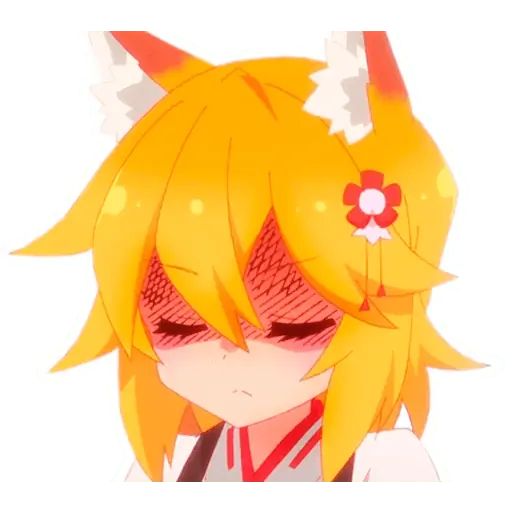 Sticker «The Helpful Fox Senko-san-7»